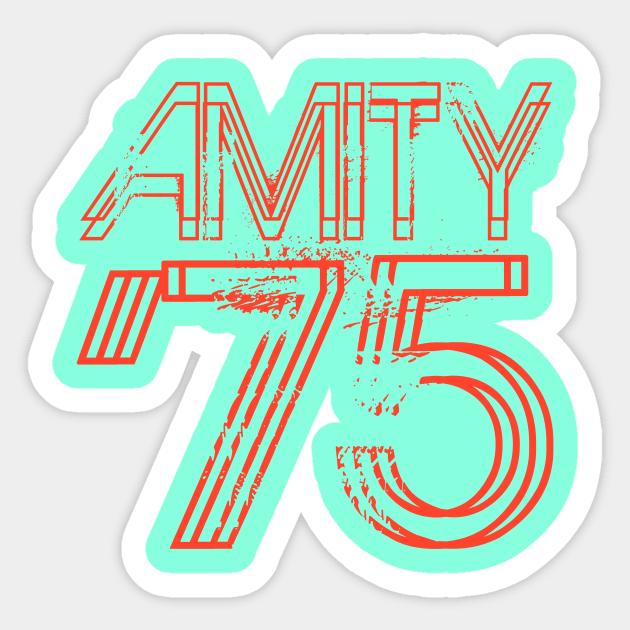 Amity '75 Coral Origins Sticker by TheDaintyTaurus
